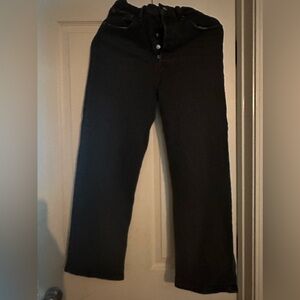 Levi Ribcage High Rise Ankle straight leg Jean. Worn once